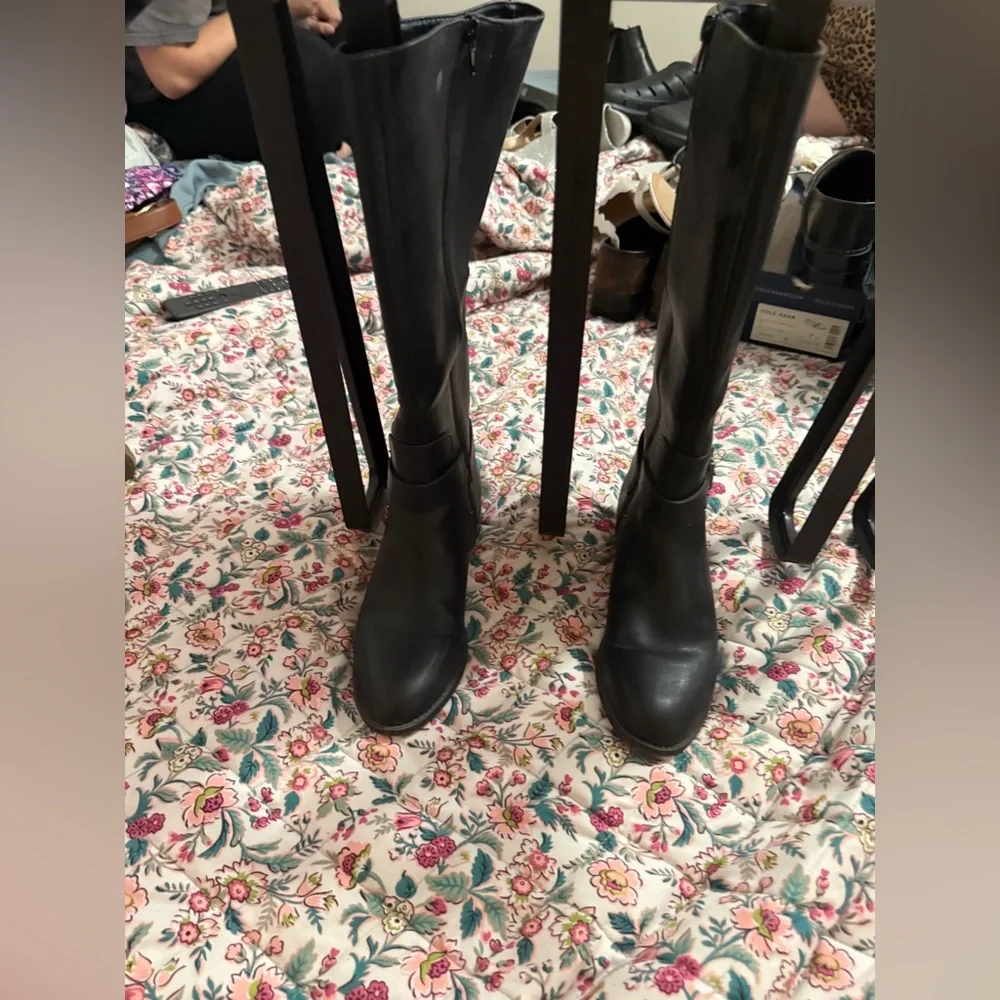 Bass Tall Black Women's Riding Boots